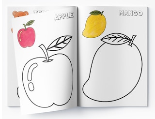 Aper&ccedil;u du contenu 2_Preschool Activity Book: Coloring - Crayon Fun Activity Book For Kids