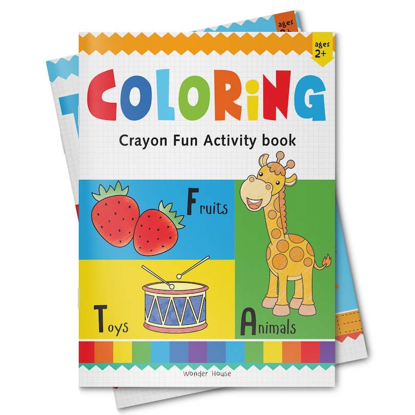 Aper&ccedil;u du contenu 3_Preschool Activity Book: Coloring - Crayon Fun Activity Book For Kids