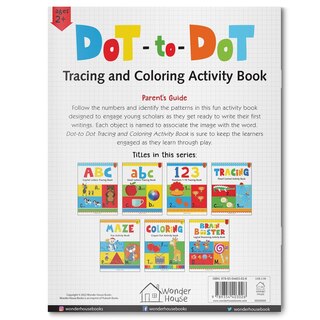 Aper&ccedil;u du contenu 5_Preschool Activity Book: Dot-To-Dot - Tracing and Coloring Activity Book For Kids