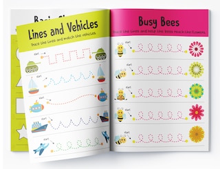 Aper&ccedil;u du contenu_Preschool Activity Book: Tracing - Pencil Control Activity Book For Kids