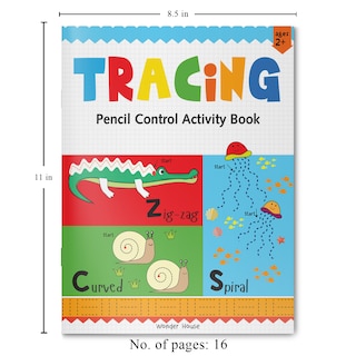 Aper&ccedil;u du contenu 4_Preschool Activity Book: Tracing - Pencil Control Activity Book For Kids