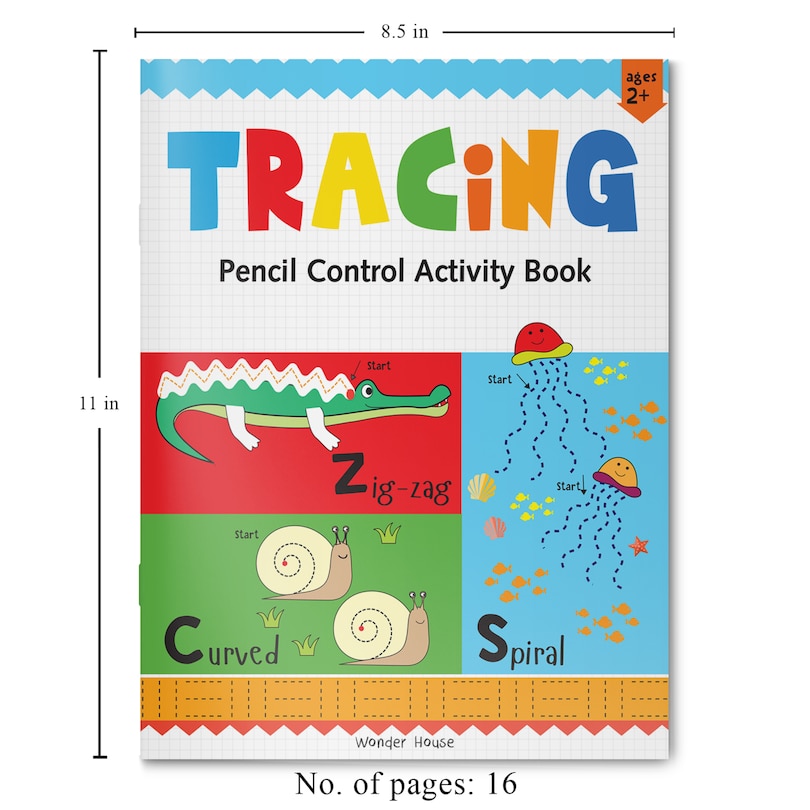 Aper&ccedil;u du contenu 4_Preschool Activity Book: Tracing - Pencil Control Activity Book For Kids