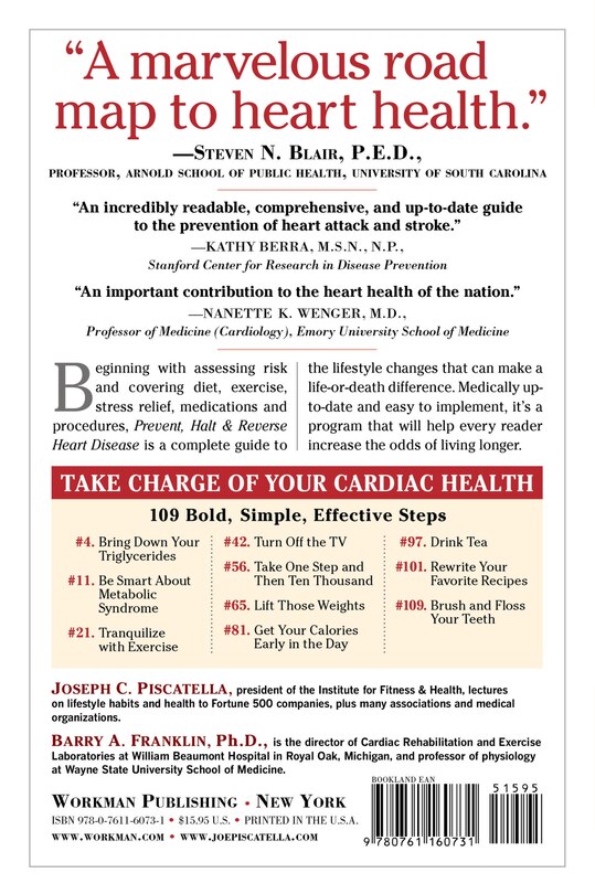 Back cover_Prevent, Halt & Reverse Heart Disease