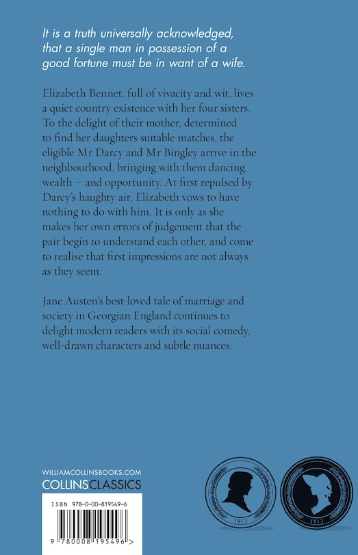 Couverture arri&egrave;re_Pride and Prejudice