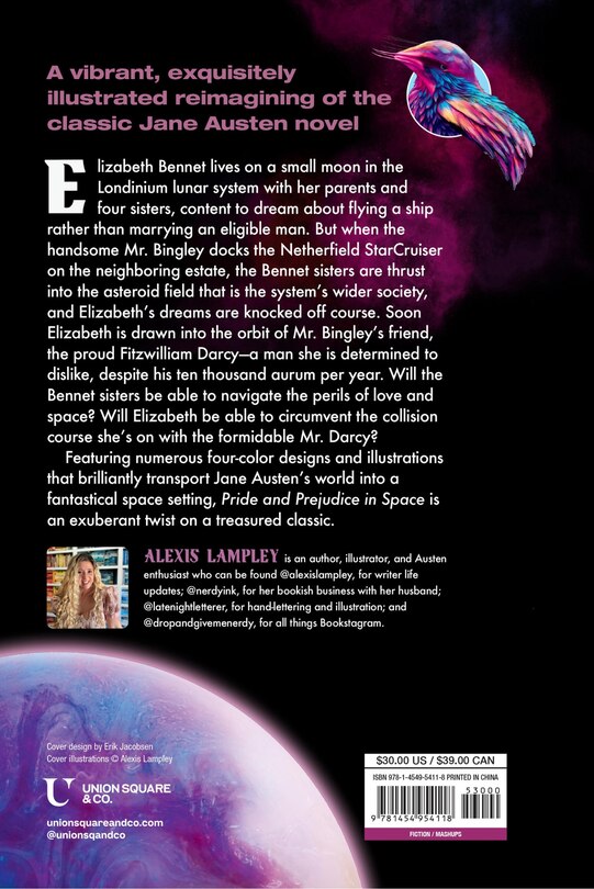 Couverture arrière_Pride and Prejudice in Space