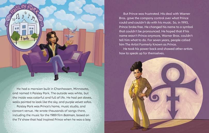 Sample content_Prince: A Little Golden Book Biography