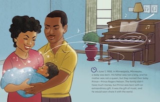 Sample content 3_Prince: A Little Golden Book Biography