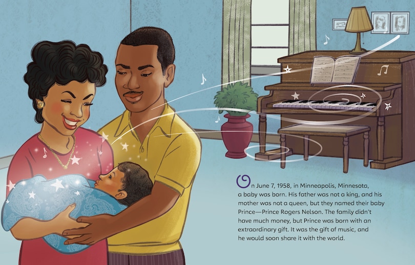 Sample content 3_Prince: A Little Golden Book Biography