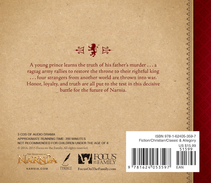 Back cover_Prince Caspian