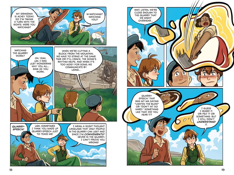 Aper&ccedil;u du contenu 3_Princess Academy graphic novel