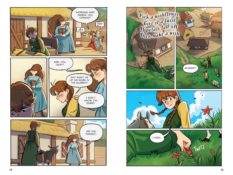 Aper&ccedil;u du contenu 4_Princess Academy graphic novel