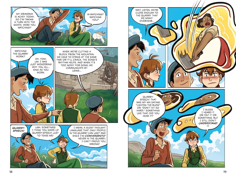 Sample content 3_Princess Academy graphic novel