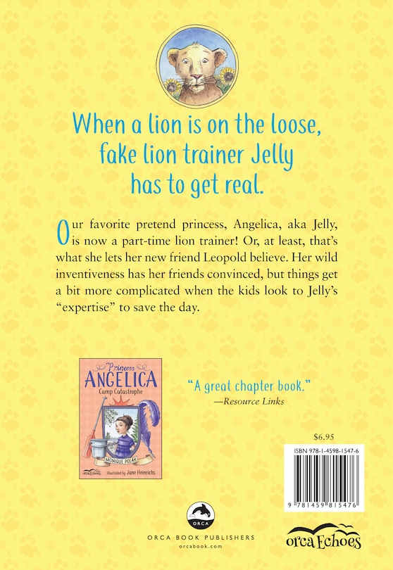 Couverture arrière_Princess Angelica, Part-time Lion Trainer