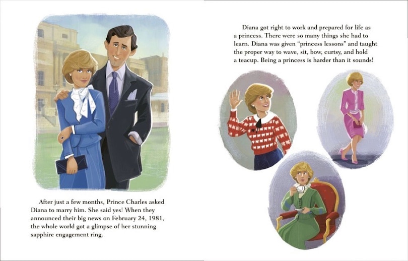 Aperçu du contenu_Princess Diana: A Little Golden Book Biography