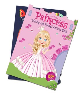 Aper&ccedil;u du contenu 3_Princesses - Coloring and Sticker Activity Book (With 150+ Stickers)