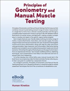 Back cover_Principles of Goniometry and Manual Muscle Testing