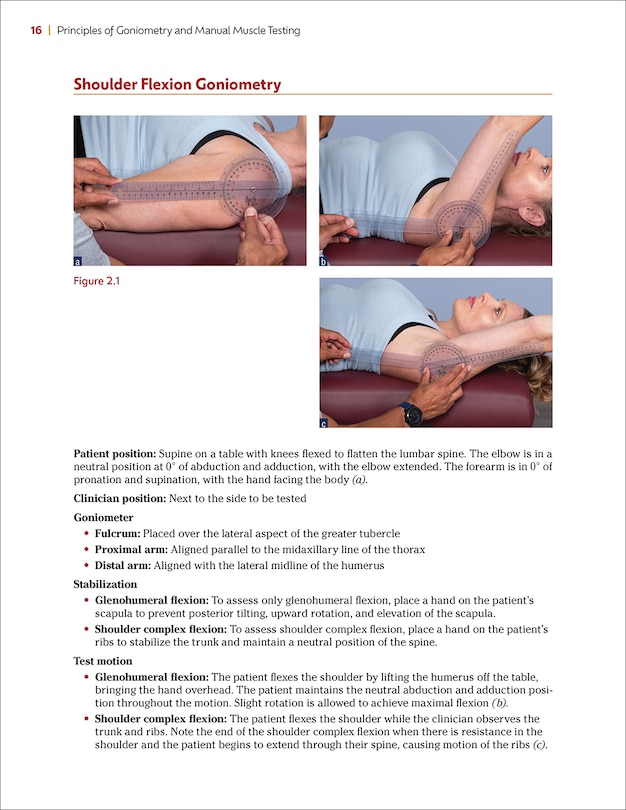 Sample content 3_Principles of Goniometry and Manual Muscle Testing