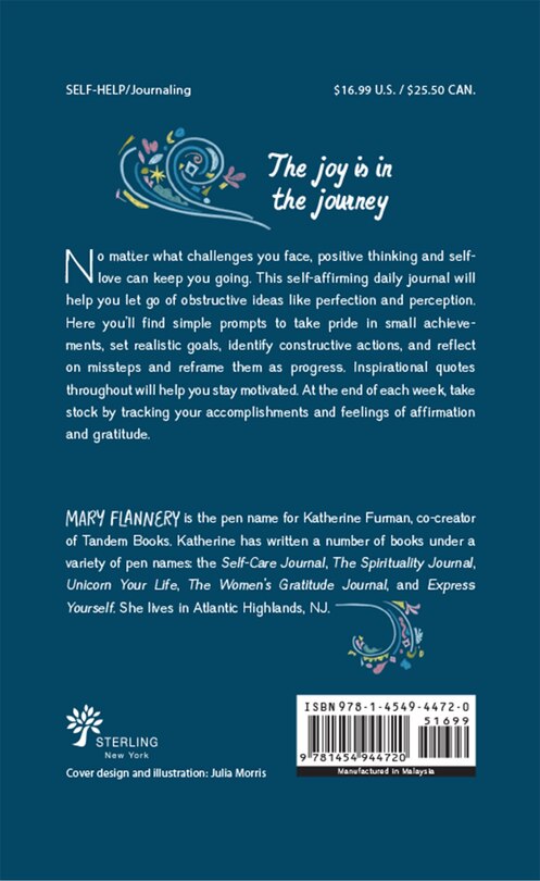 Back cover_Progress, Not Perfection