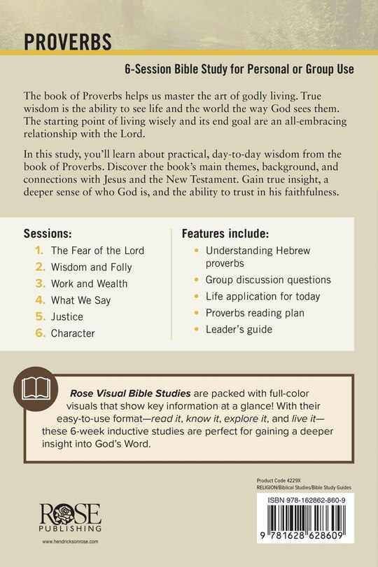 Back cover_Proverbs Bible Study