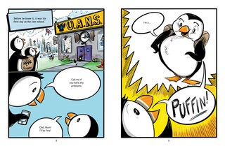 Sample content 3_Puffin and Penguin