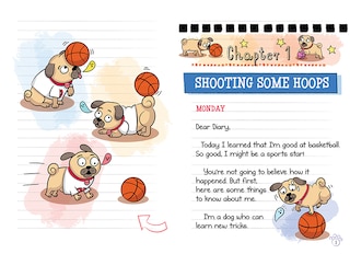 Aperçu du contenu_Pug the Sports Star: A Branches Book (Diary of a Pug #11)