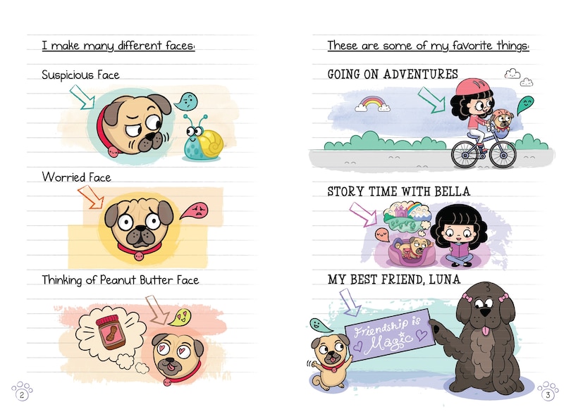 Aperçu du contenu 2_Pug the Unicorn: A Branches Book (Diary of a Pug #14)