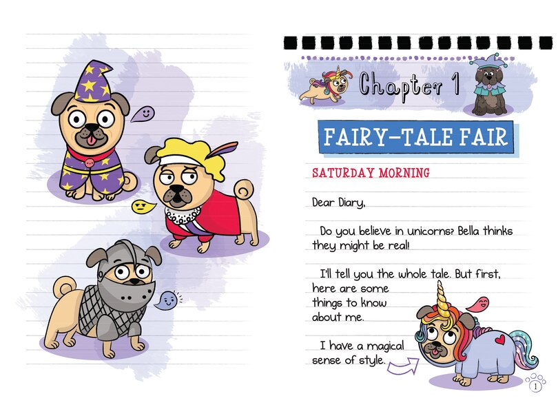 Aperçu du contenu 3_Pug the Unicorn: A Branches Book (Diary of a Pug #14)