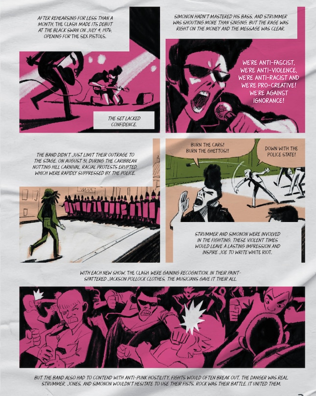Sample content 4_Punk Rock in Comics!