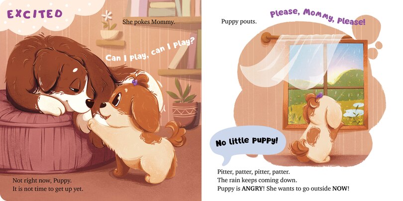 Aper&ccedil;u du contenu_Puppy's Rainy Day