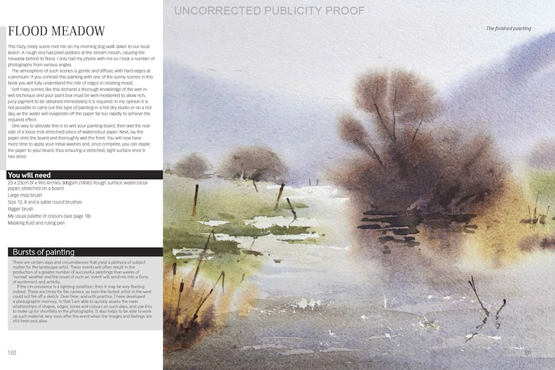 Aper&ccedil;u du contenu_Pure Watercolour Painting