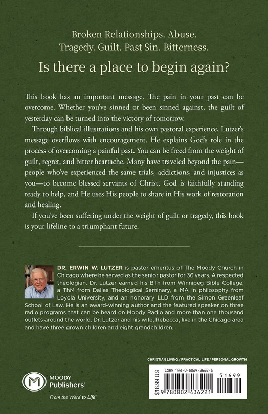 Back cover_Putting Your Past Behind You