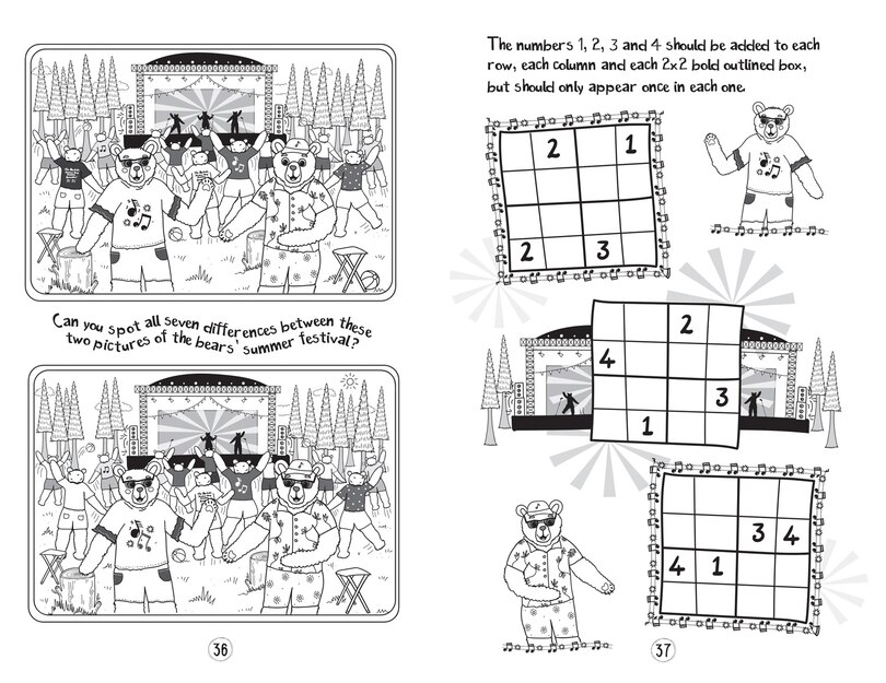 Aperçu du contenu_Puzzle Quest Summer Surprise: Mystery Puzzles for Kids