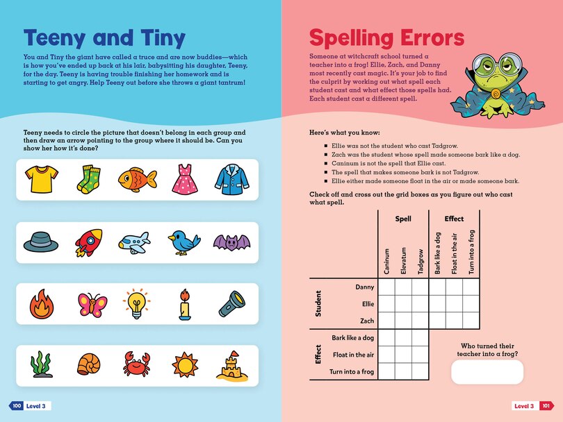 Aper&ccedil;u du contenu_Puzzletopia: 100 Perfectly Puzzling Adventures!