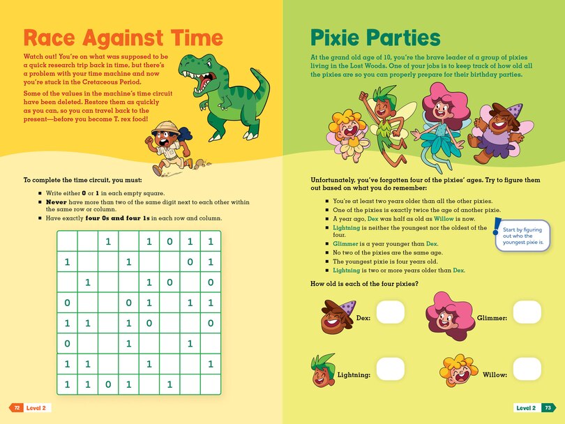 Aper&ccedil;u du contenu 2_Puzzletopia: 100 Perfectly Puzzling Adventures!