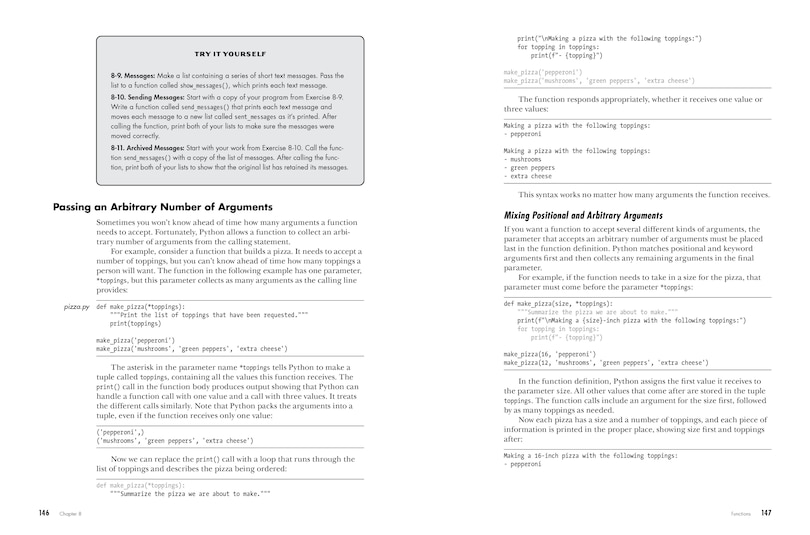 Sample content_Python Crash Course, 3rd Edition