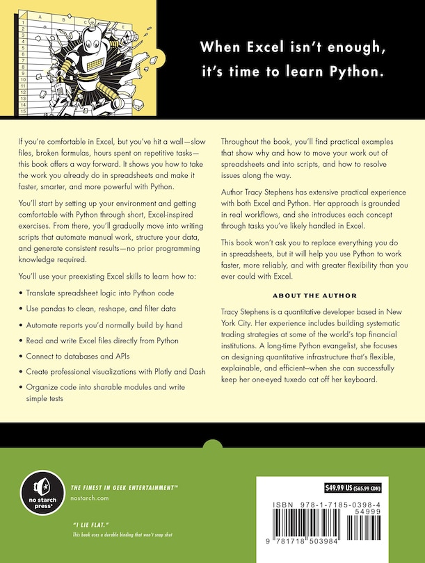 Couverture arrière_Python for Excel Users