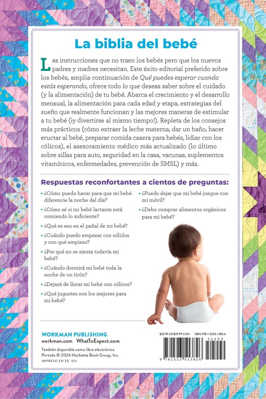 Couverture arri&egrave;re_Qu&eacute; Puedes Esperar En El Primer A&ntilde;o