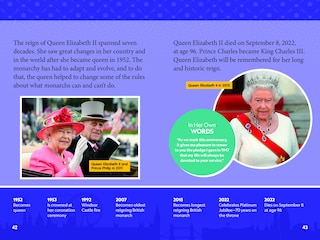 Aperçu du contenu 3_Queen Elizabeth II (National Geographic Kids Readers, Level 3)