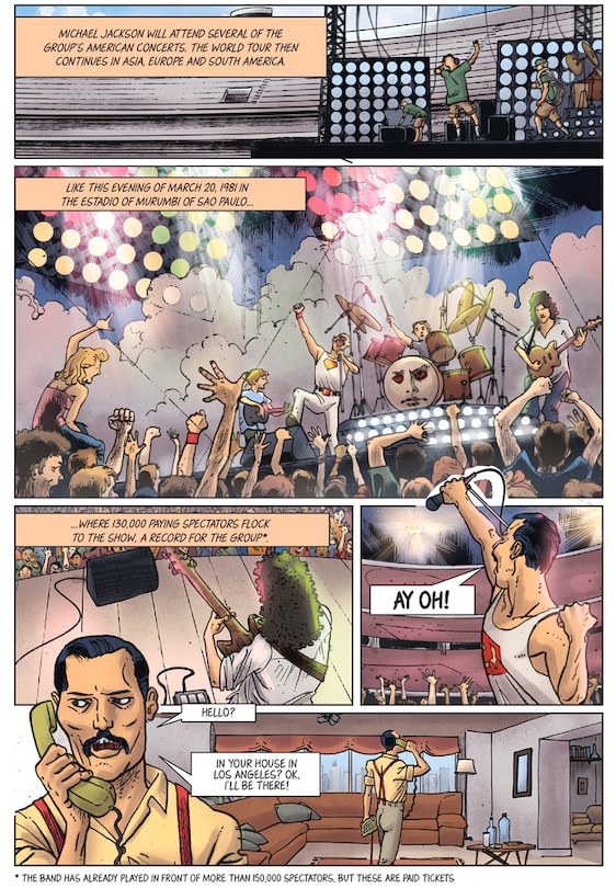 Sample content_Queen in Comics!