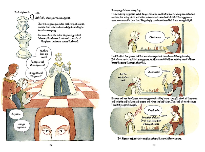 Aper&ccedil;u du contenu 4_Queen of the Sea: A Graphic Novel