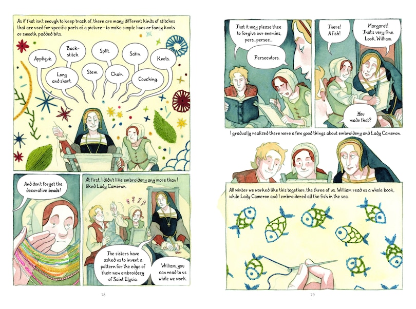 Aper&ccedil;u du contenu_Queen of the Sea: A Graphic Novel