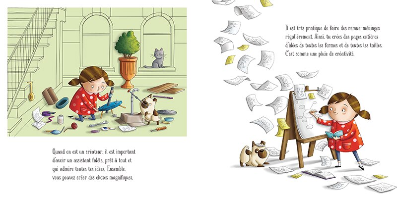 Aper&ccedil;u du contenu_Quelle cr&eacute;ativit&eacute;! Un livre pour les petits g&eacute;nies