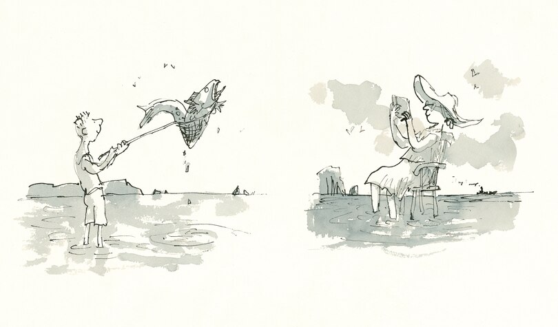 Sample content 2_Quentin Blake's Fantastic Journeys