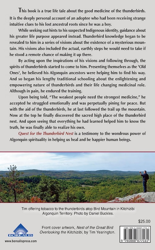 Back cover_Quest for the Thunderbird Nest