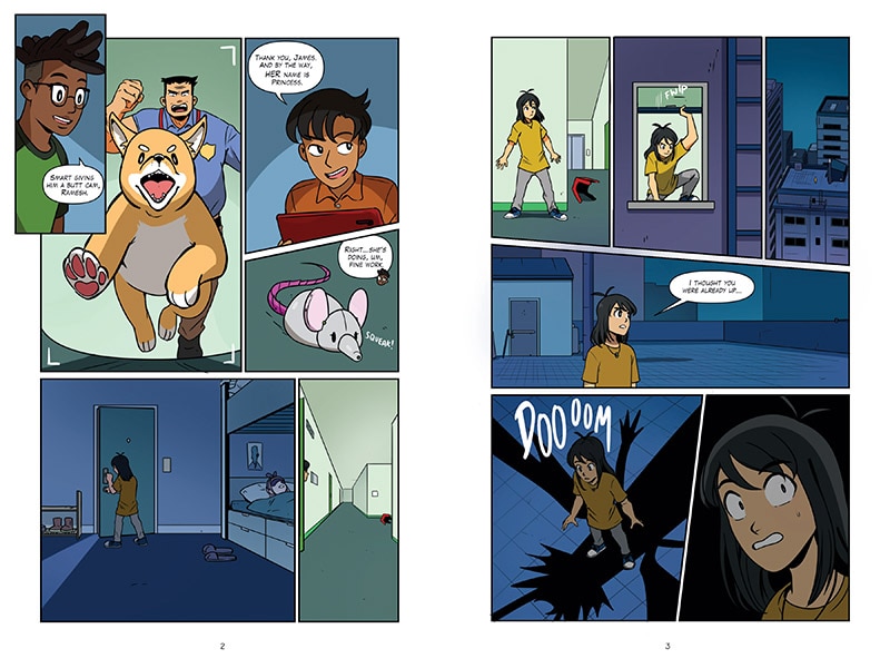 Aperçu du contenu_Quest for the True Dragon: A Graphic Novel (City of Dragons #3)