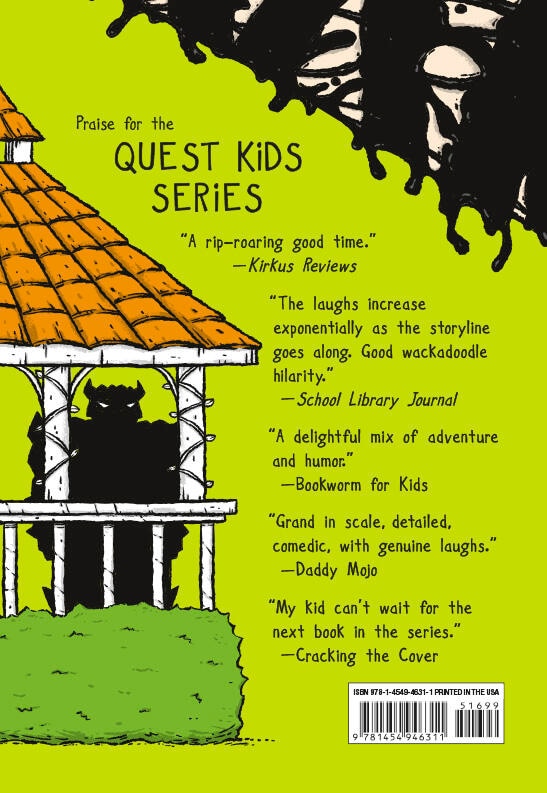 Back cover_Quest Kids and the Mystery of the Goblin Gazebo