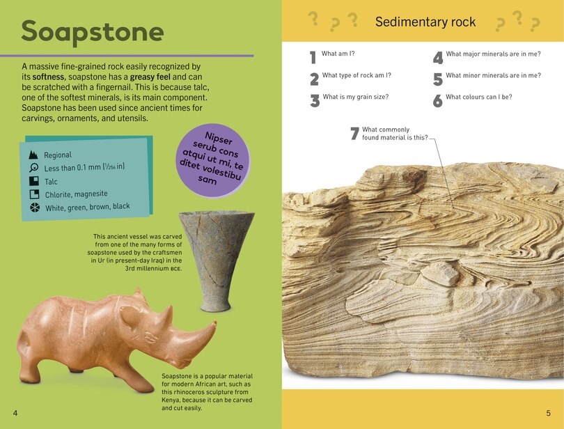 Sample content_Quiz Yourself Clever! Rocks and Minerals