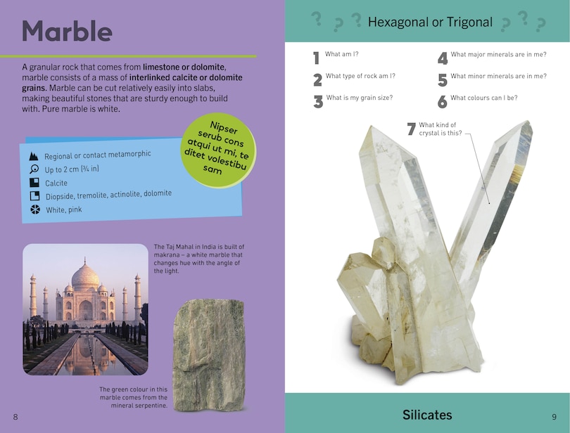 Sample content 3_Quiz Yourself Clever! Rocks and Minerals