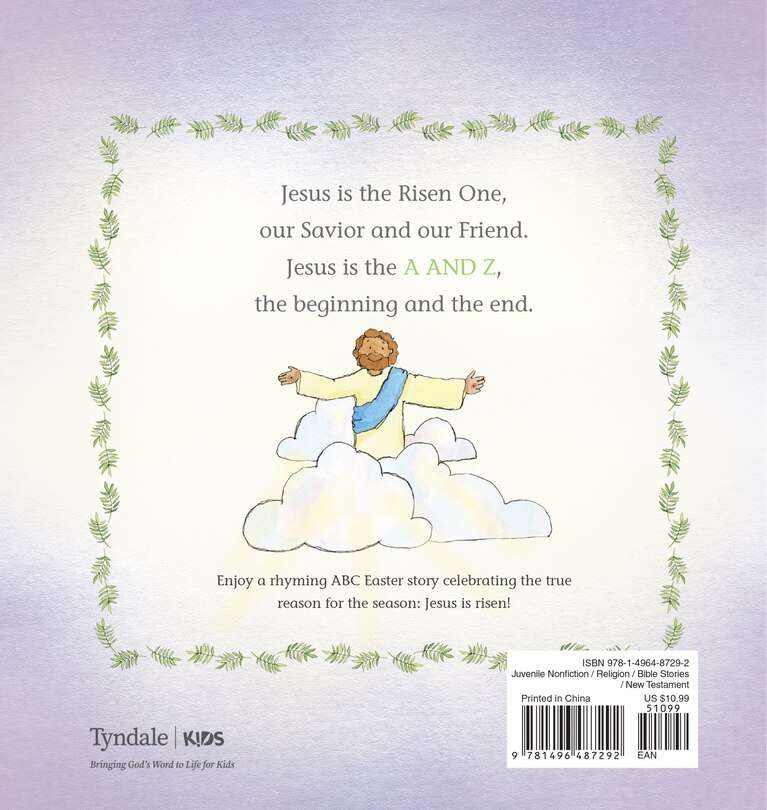 Couverture arri&egrave;re_R Is for Risen