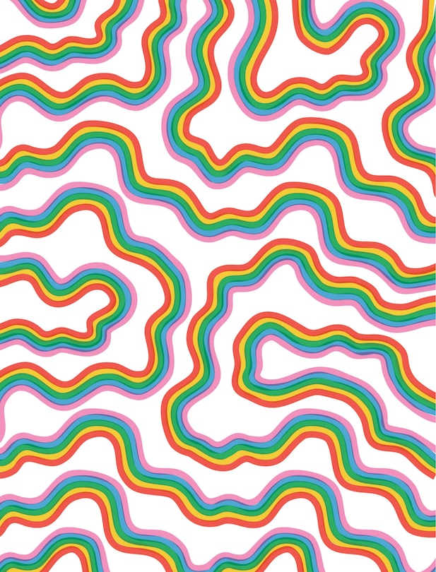 Aper&ccedil;u du contenu_Rainbow Everything! Wrapping Paper Book